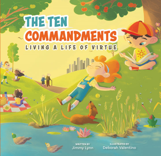 The 10 Commandments: Living a Life of Virtue + FREE Coloring Book