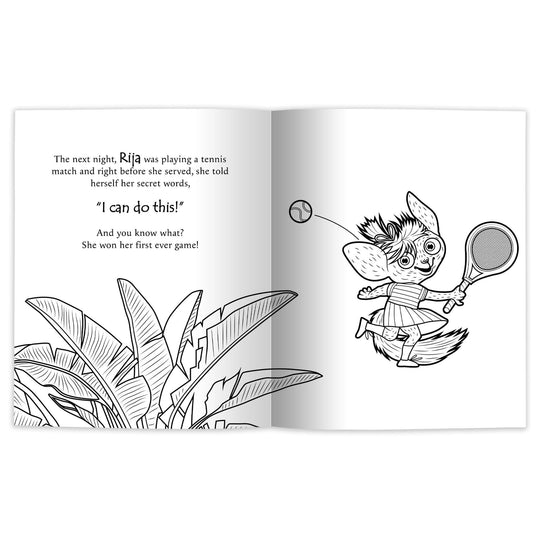 The Secret Words, Coloring Book Edition