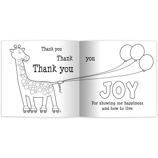Thank You, Thank You, Thank You, Coloring Book Edition
