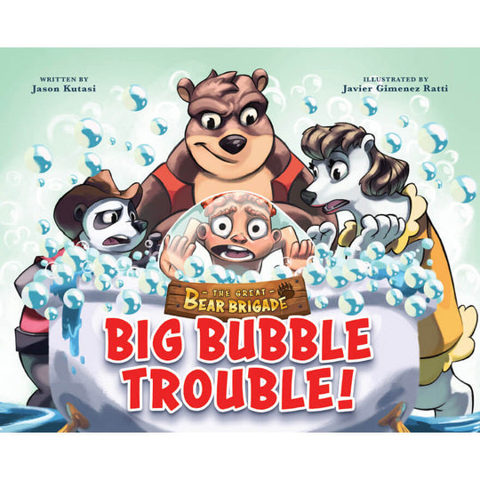 The Great Bear Brigade: Lost in the Woods + Big Bubble Trouble (2 Books)