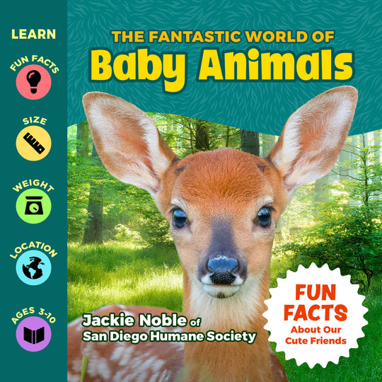 The Fantastic World of Birds of Prey & Baby Animals (2 Books)