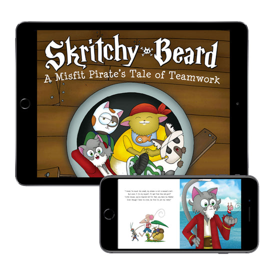 Skritchy Beard: A Misfit Pirate's Tale of Teamwork (Digital eBook)