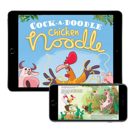 Cock-a-Doodle Chicken Noodle (Digital eBook)