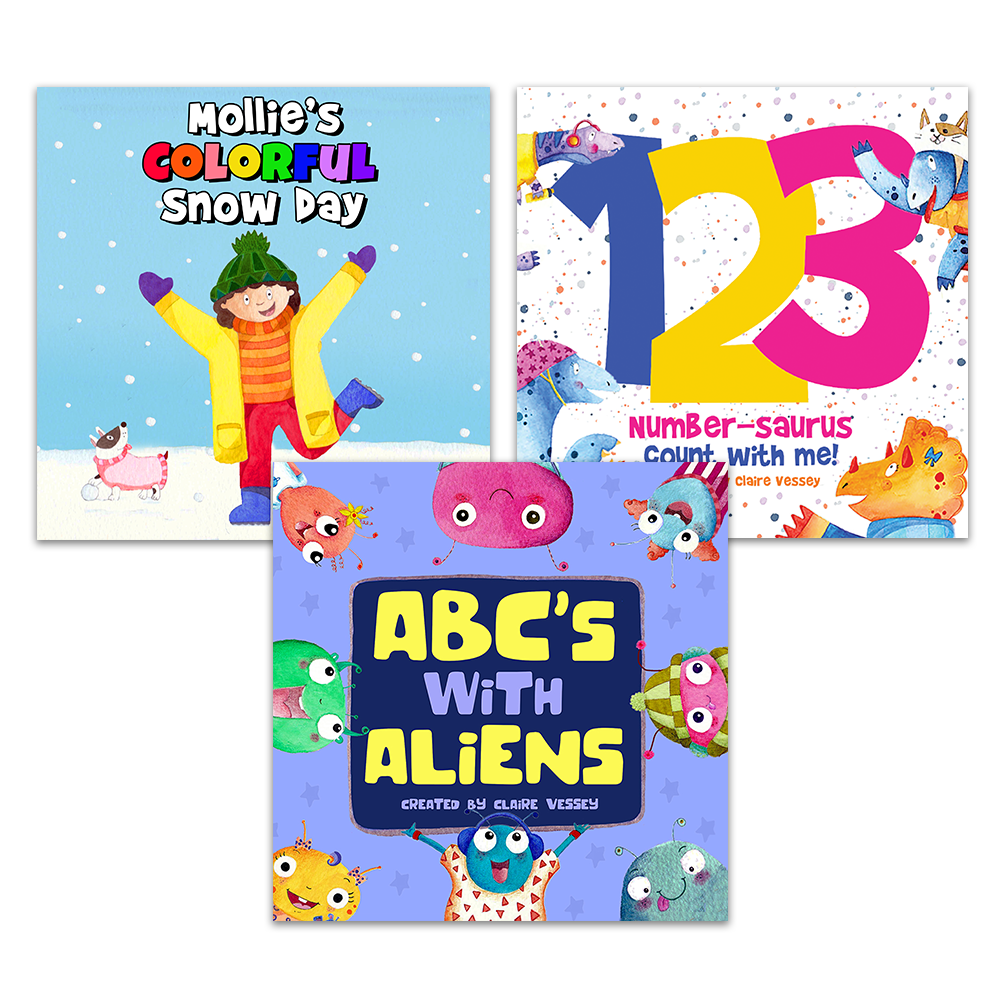 ABC Learning Bundle (3 Books)