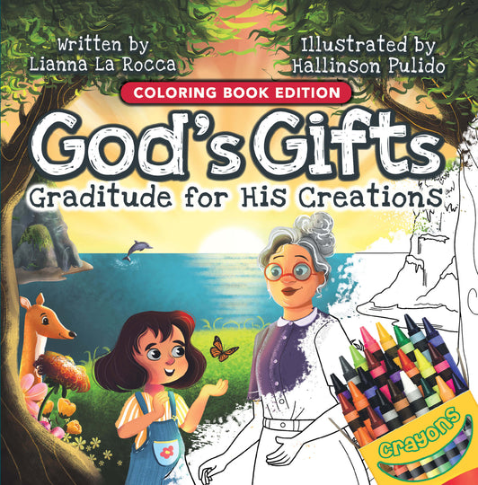 God's Gifts: Gratitude for His Creations (Coloring Book Edition)