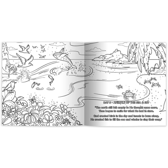God's Gifts: Gratitude for His Creations (Coloring Book Edition)