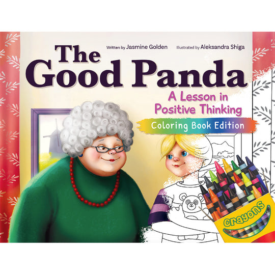 The Good Panda: A Lesson in Positive Thinking, Coloring Book Edition