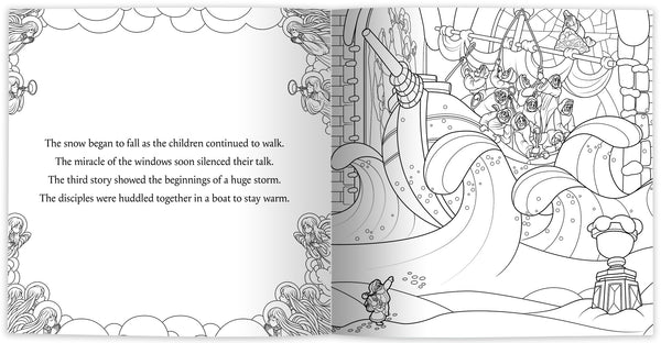 The Lights in the Church, Coloring Book Edition
