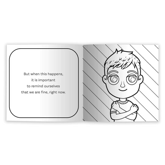 Right Now, I Am Fine (Coloring Book Edition)