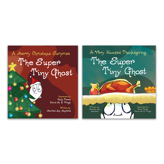 Super Tiny Ghost - Christmas: 2 Book Bundle