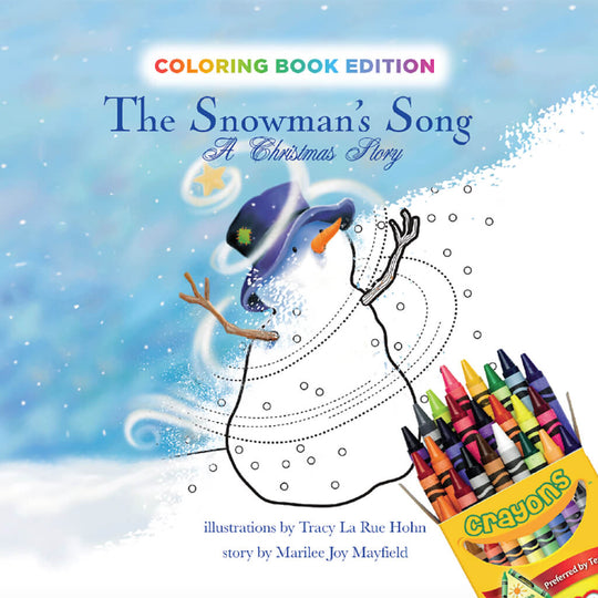 The Snowman's Song: A Christmas Story, Coloring Book Edition