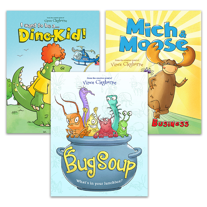 Bug Soup: Super-Fun Bundle (3 Books)