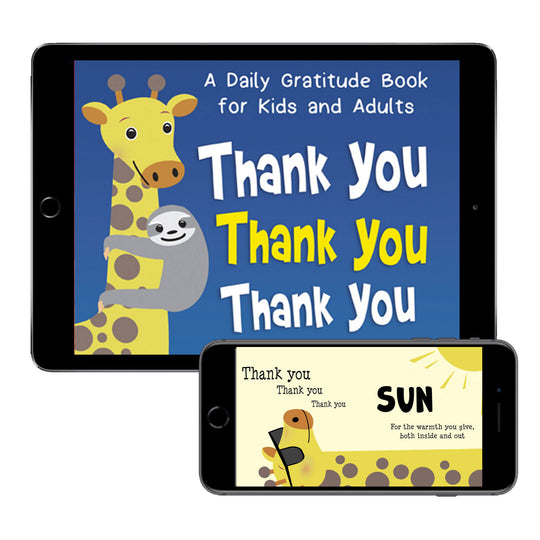 Thank You Thank You Thank You: A Daily Gratitude Book for Kids and Adults (Digital eBook)