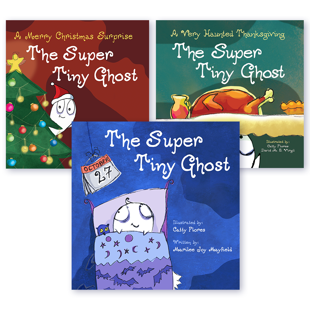 The Complete "Super Tiny Ghost" Series (3 Books)