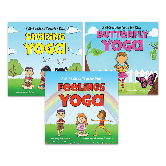 Self-Soothing Yoga for Kids: Complete Series (3 Books)