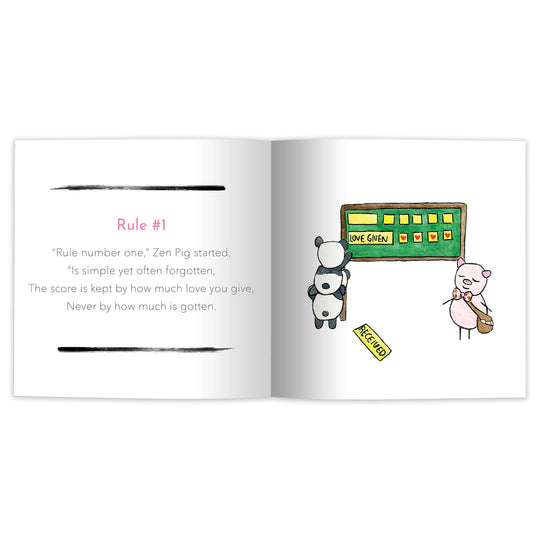 Zen Pig: The 7 Rules of Valentine's Day (Digital eBook)