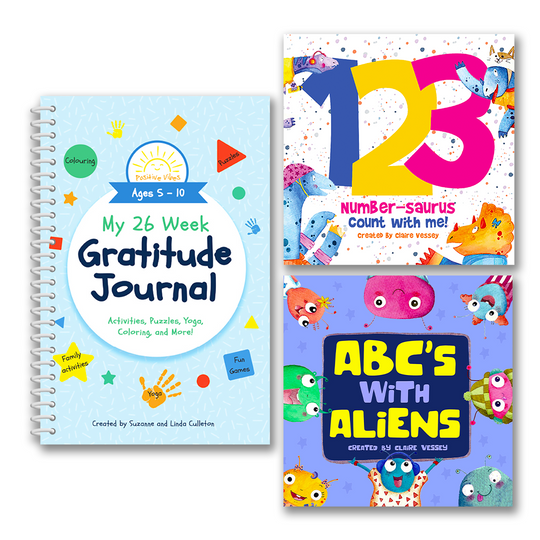 My 26 Week Gratitude Journal - The Gratitude Education Bundle (3 Books)