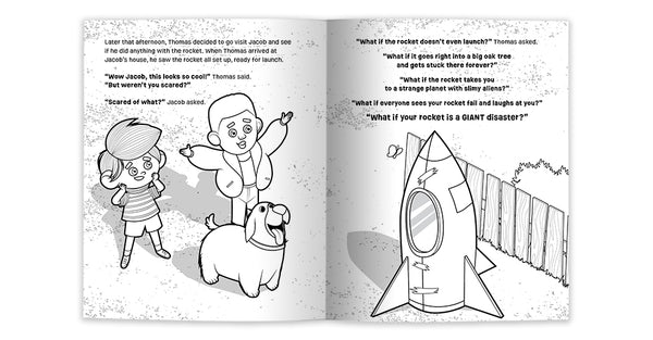 Don't Be Afraid to Fail: It's okay to make mistakes, Coloring Book Edition