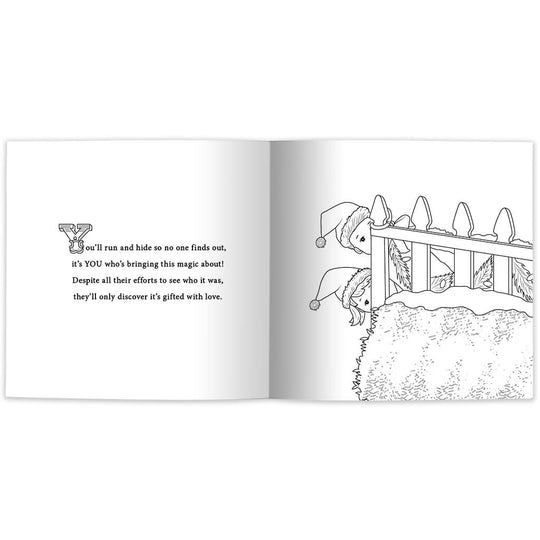 Secret Santas: And the Twelve Days of Christmas Giving, Coloring Book Edition