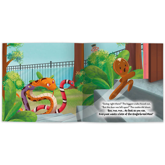 Everyone Wants a Bite of the Gingerbread Man: A Wild Christmas Story (Digital eBook)