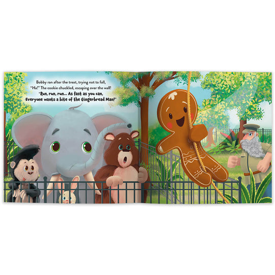 Everyone Wants a Bite of the Gingerbread Man: A Wild Christmas Story (Digital eBook)