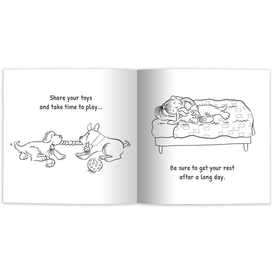 Sit Stay Love: Life Lessons from a Doggie, Coloring Book Edition