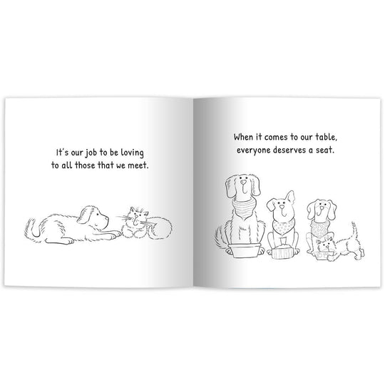 Sit Stay Love: Be the Bestest Kind of Friend, Coloring Book Edition