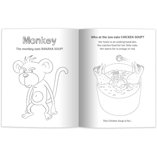 Bug Soup: What's in your lunchbox? Coloring Book Edition