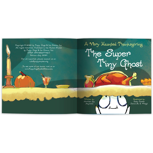 The Super Tiny Ghost - A Very Haunted Thanksgiving (Digital eBook)