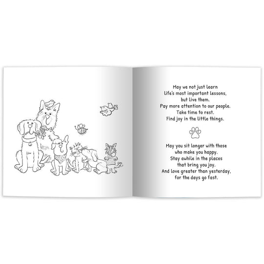 Sit Stay Love: Be the Bestest Kind of Friend, Coloring Book Edition