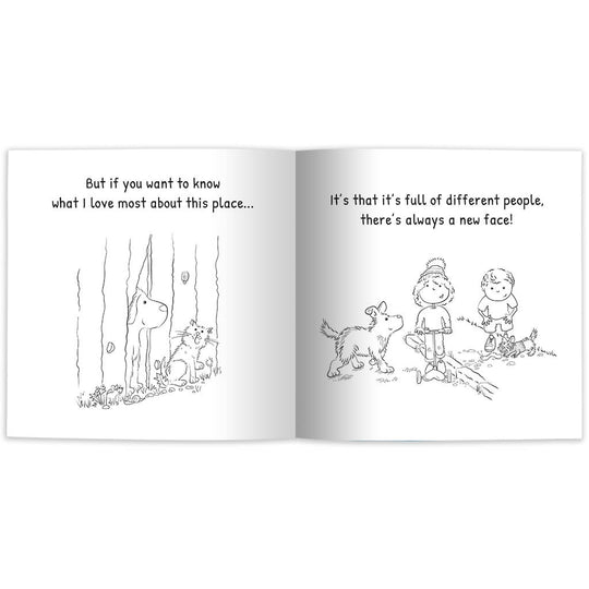 Sit Stay Love: Be the Bestest Kind of Friend, Coloring Book Edition